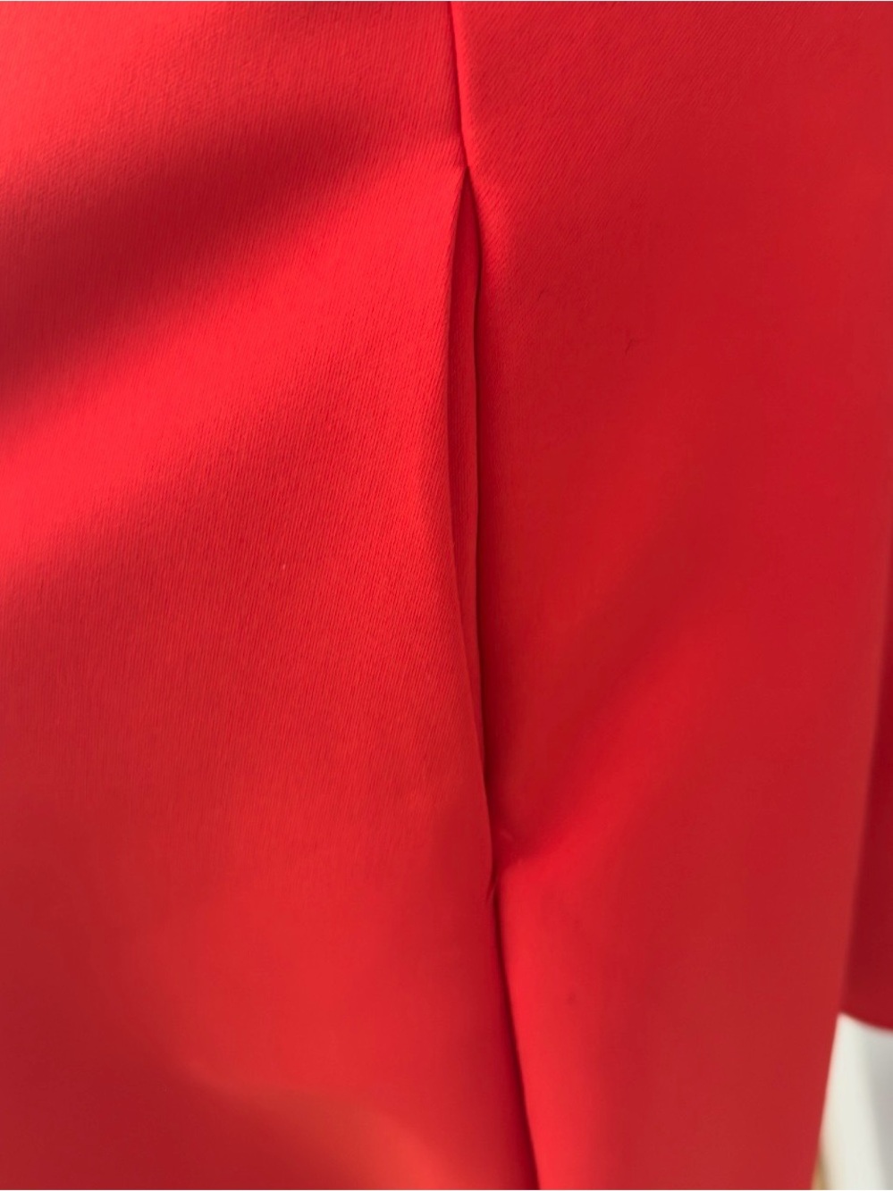 Zara Red Fit & Flare Dress – NWT – Size Large - Picture 3 of 6